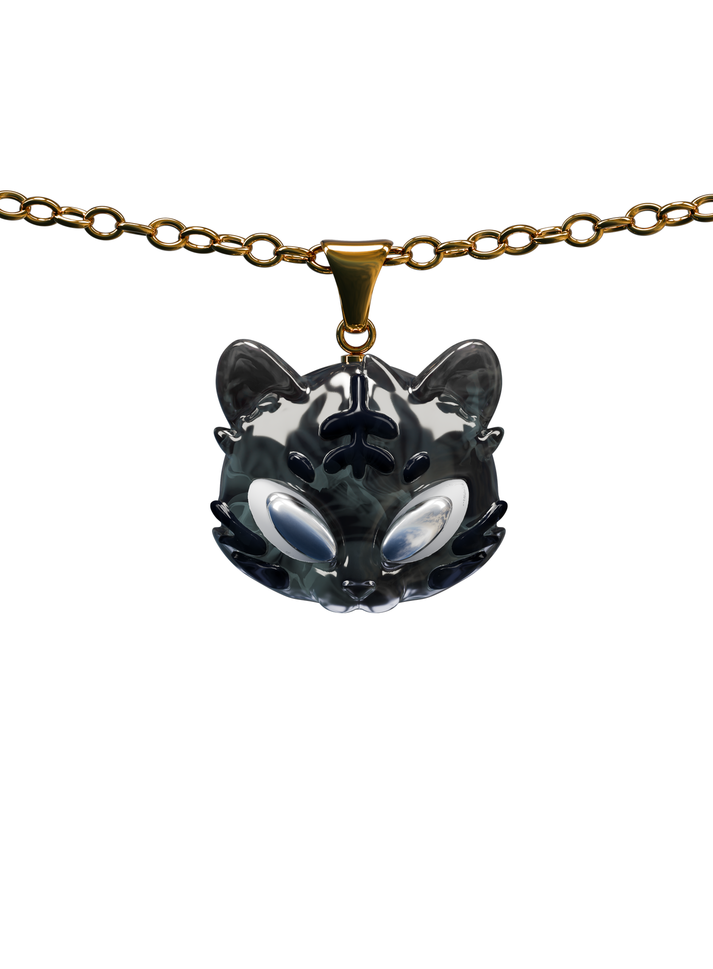 Collier BAOCAT Gris - 2 versions