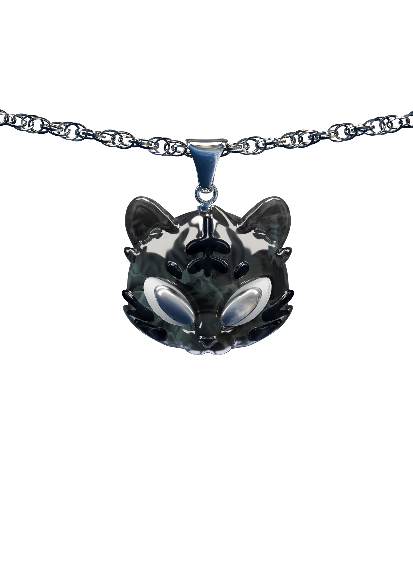 Collier BAOCAT Gris - 2 versions