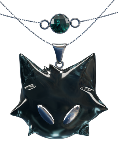 Collier double - CAT MOON