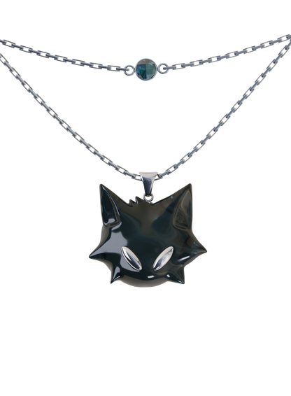 Collier double - CAT MOON