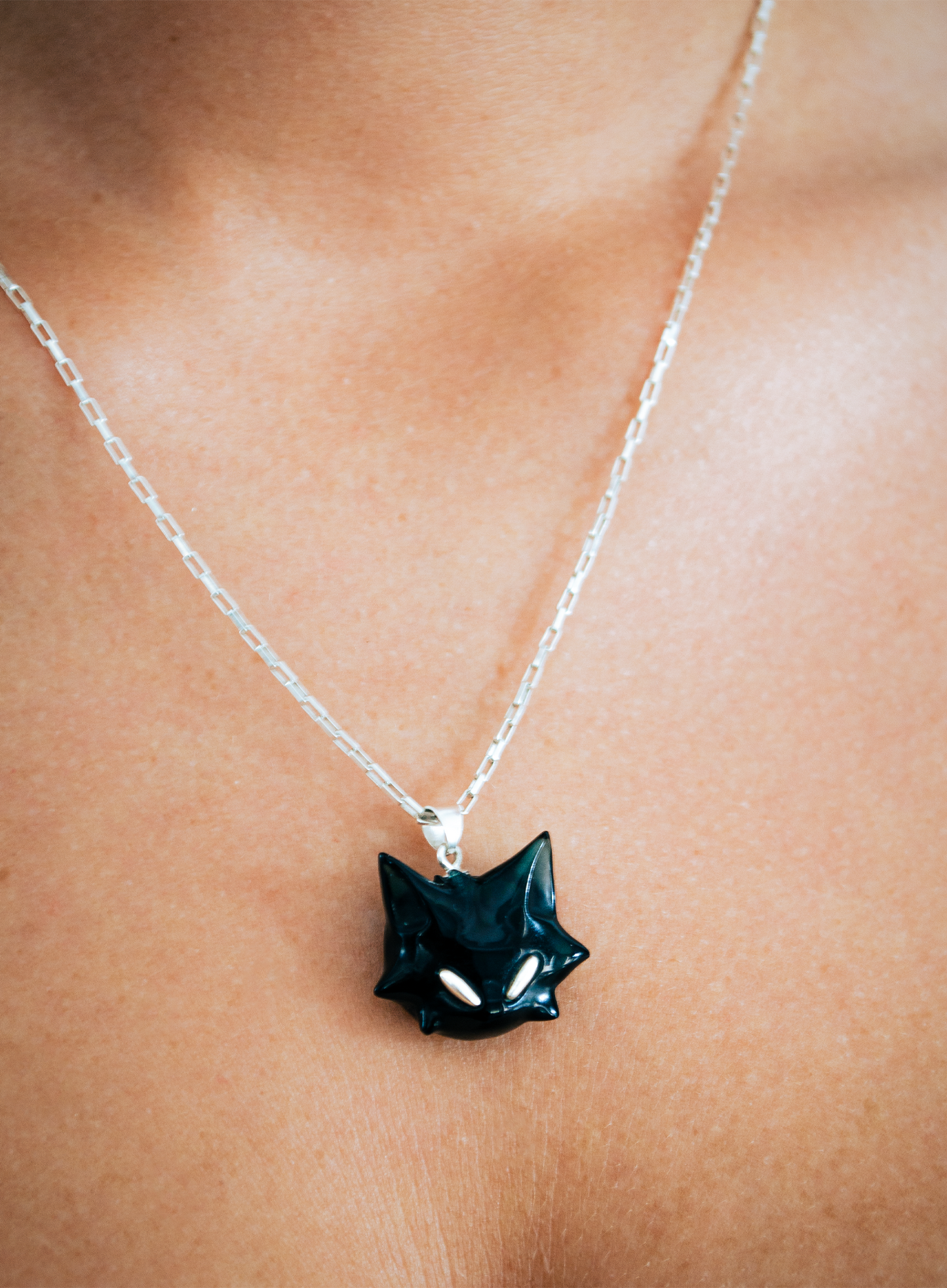 Collier CATMOON Noir - 3 versions