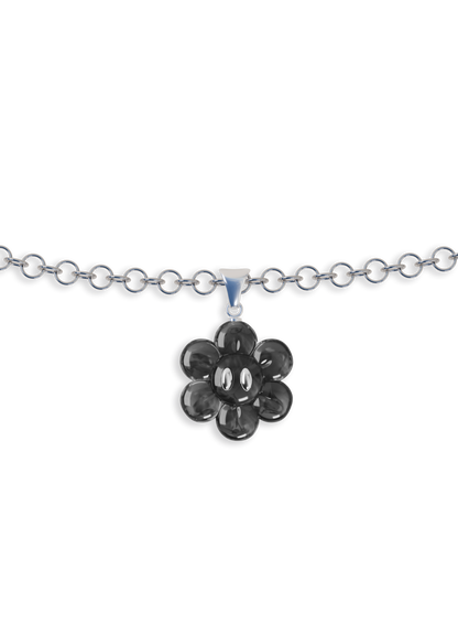 Pendentif & Chaîne argent 925 - FLOWER