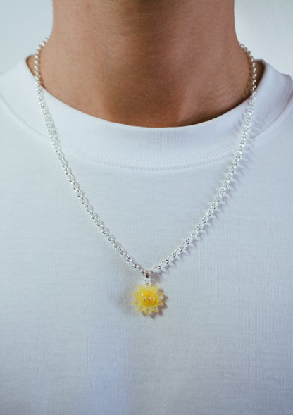 Pack SUNFLOWER - collier Jaune + Blanc
