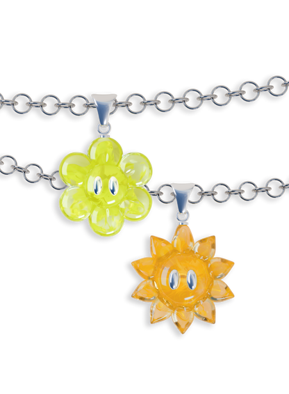 Pack FLOWER - collier Sunflower + Flower