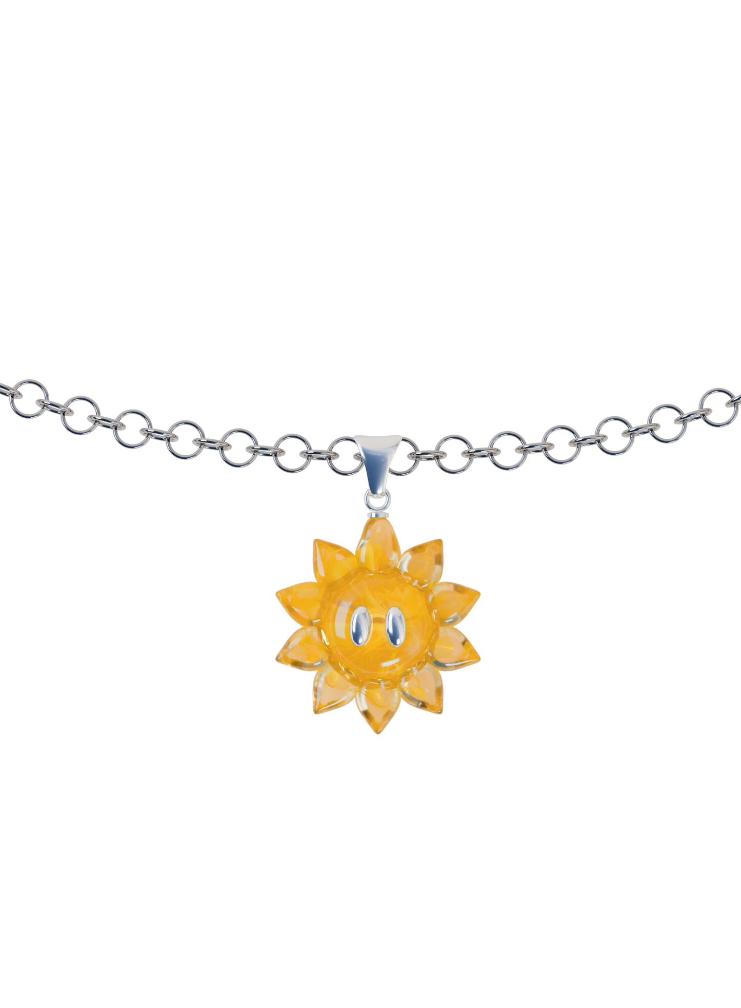 Pack SUNFLOWER - collier Jaune + Blanc