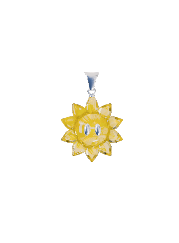 Collier Pendentif Sunflower