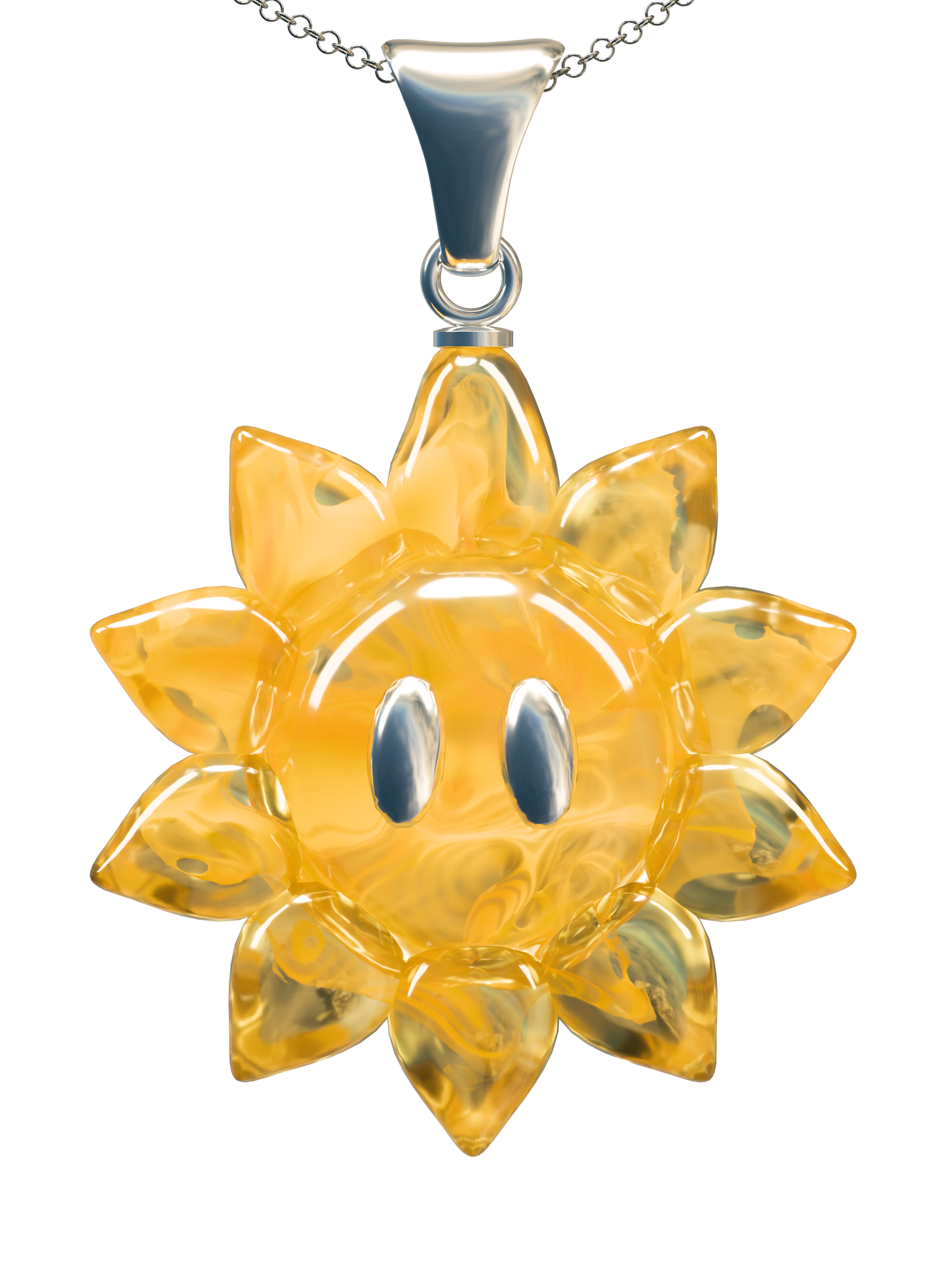 Collier Pendentif Sunflower