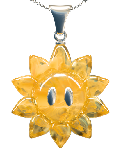 Collier Pendentif Sunflower