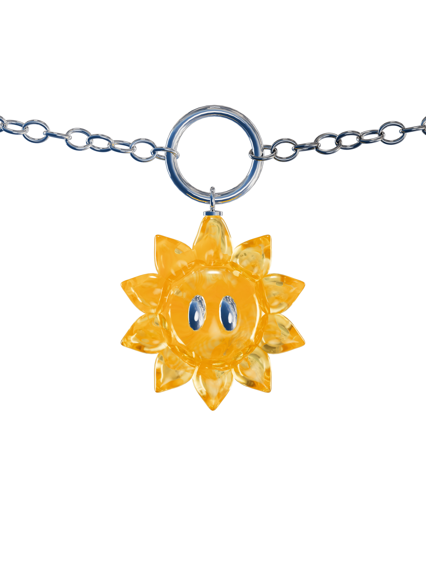 Collier Sunflower Circle - 2 versions