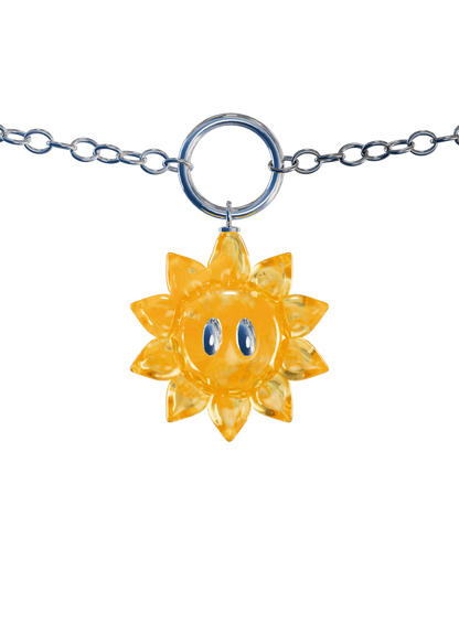 Collier Sunflower Circle - 2 versions