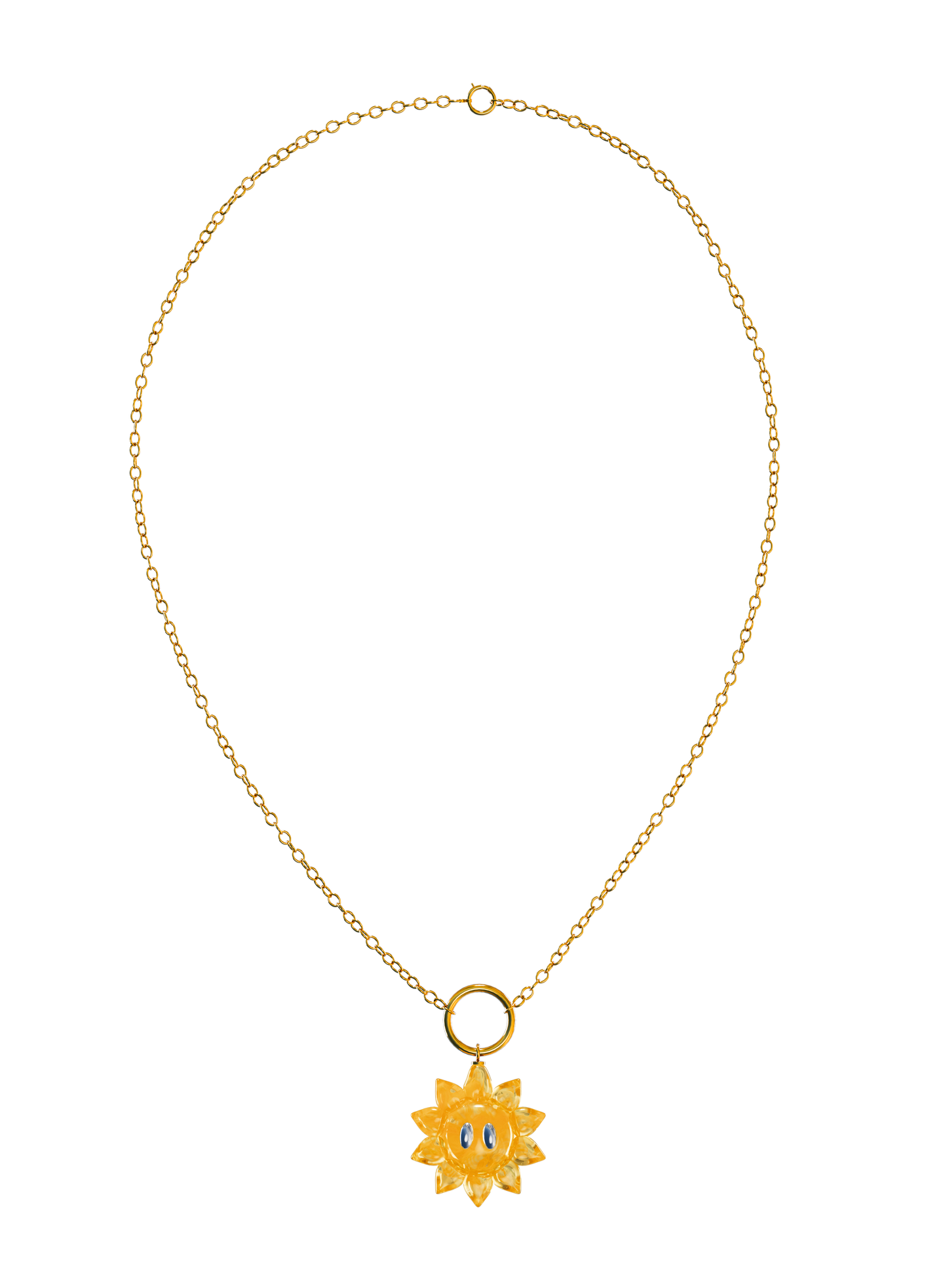 Collier Sunflower Circle - 2 versions