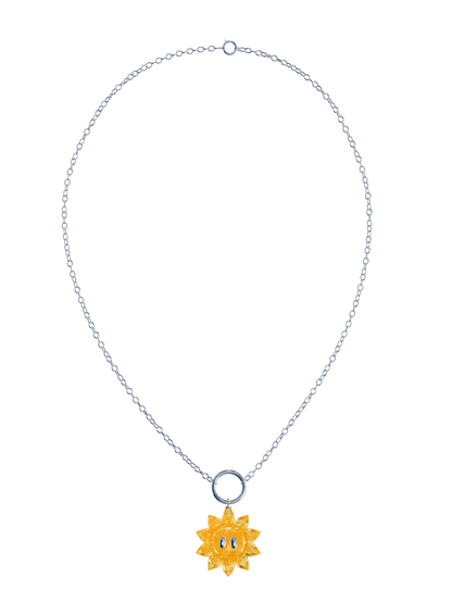 Collier Sunflower Circle - 2 versions